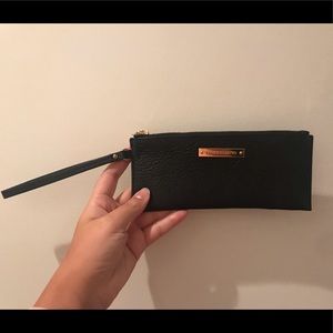 Vince Camuto Thin Black Leather Wallet
